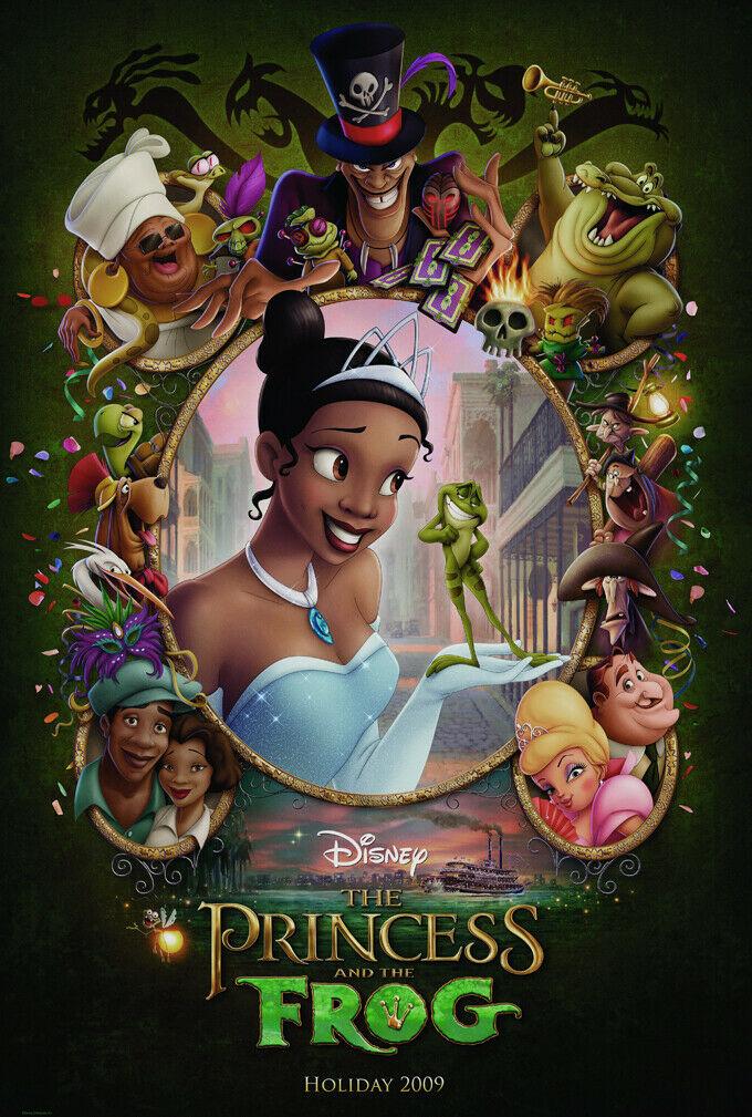 Promotieposter van De Prinses en de Kikker