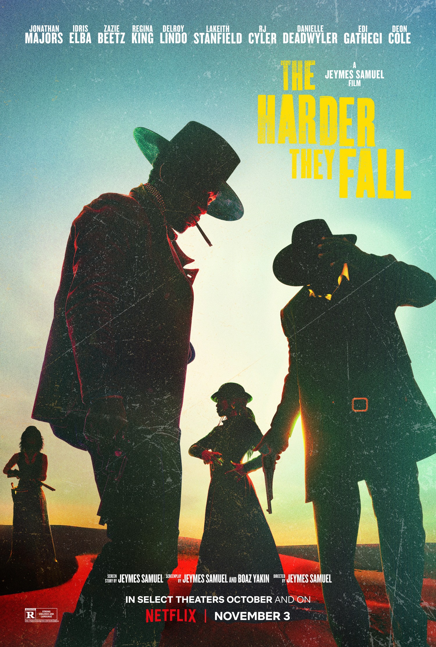 Promotieposter van The Harder They Fall